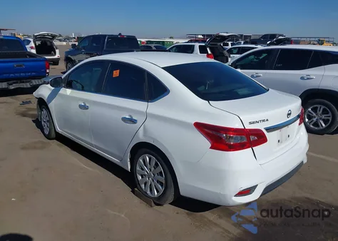 2019 Nissan Sentra S z USA, uszkodzony, nr VIN 3N1AB7AP2KY291485